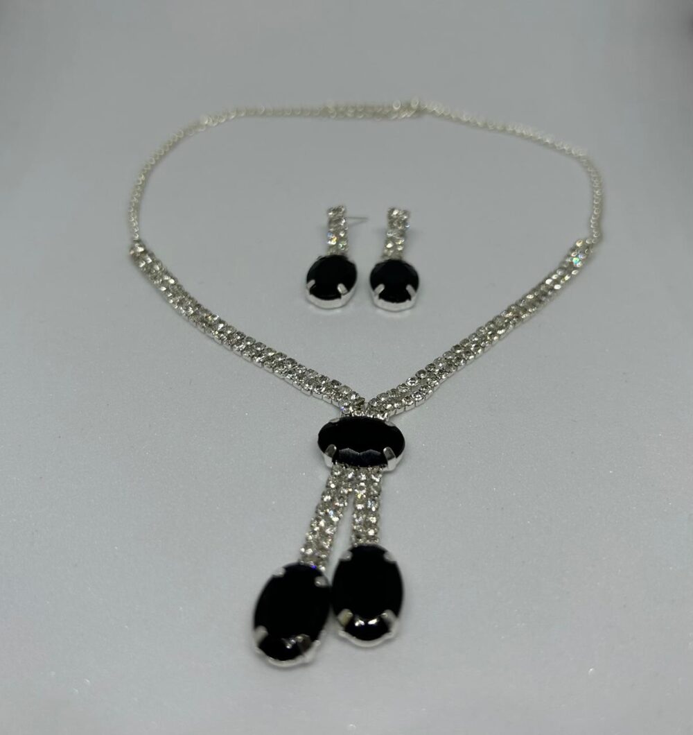 Radiant Elegance Layered Necklace Set - Image 2