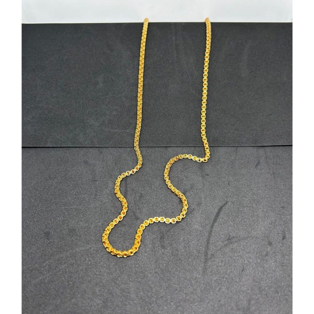 Elegant Golden Color Chain For Men And Women - Image 2