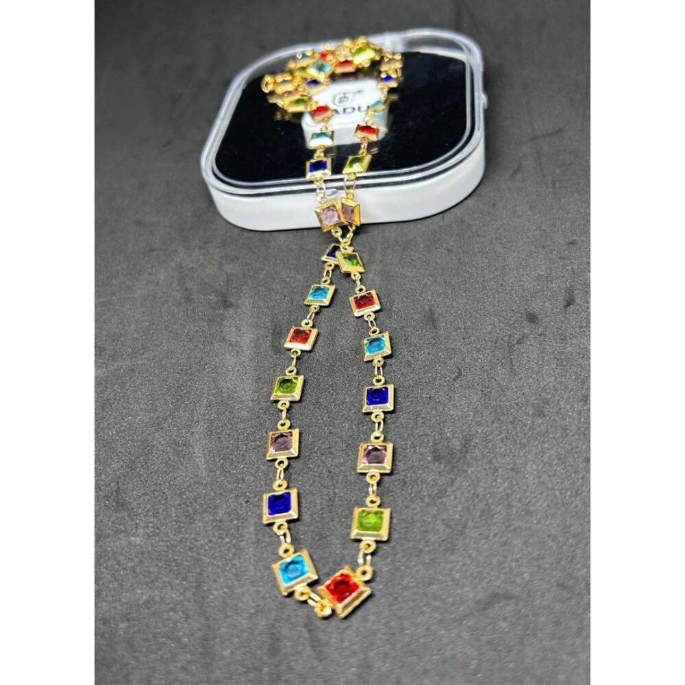 Unisex High-Quality Necklace – Elegant & Vibrant Design