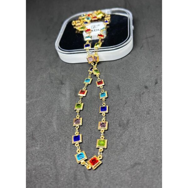 Unisex High-Quality Necklace – Elegant & Vibrant Design